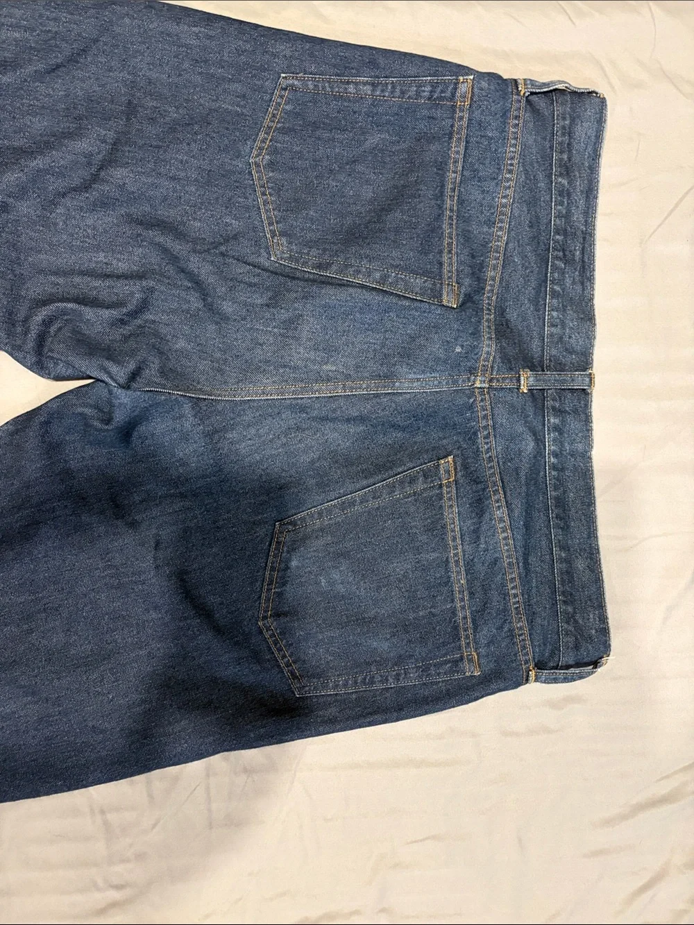 Jcrew Dark Blue Men’s Classic Fir Straight-Leg Jeans